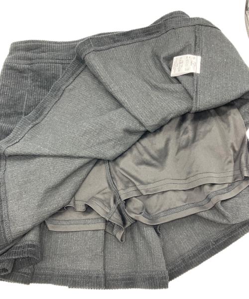 ANDMARY（アンドマリー）andmary (アンドマリー) Amanda pleats skirt ミニスカート ブラック サイズ:Mの古着・服飾アイテム
