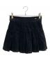 andmary（アンドマリー）の古着「Amanda pleats skirt ミニスカート」｜ブラック