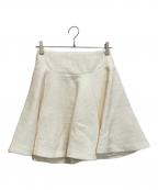 THEREDTHREDザレッドスレッド）の古着「S tweed flare skirt」｜アイボリー