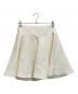 THEREDTHRED（ザレッドスレッド）の古着「S tweed flare skirt」｜アイボリー