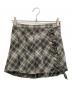 andmary（アンドマリー）の古着「Sonia lace up mini skirt ミニスカート」｜ベージュ×ブラウン