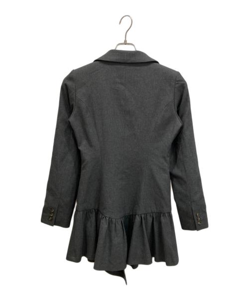 ANDMARY（アンドマリー）andmary (アンドマリー) Donna gather mini dress グレー サイズ:Mの古着・服飾アイテム