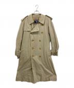 Burberry'sバーバリーズ）の古着「英国製ノバチェック トレンチコート」｜ベージュ
