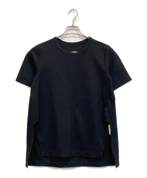 UN3D.（アンスリード）UN3D. (アンスリード) BACK OPEN WIDE TOP ブラック サイズ:freeの古着・服飾アイテム