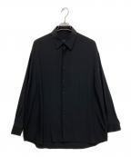 LAD MUSICIANラッドミュージシャン）の古着「DECHINE SUPER BIG SHIRT」｜ブラック