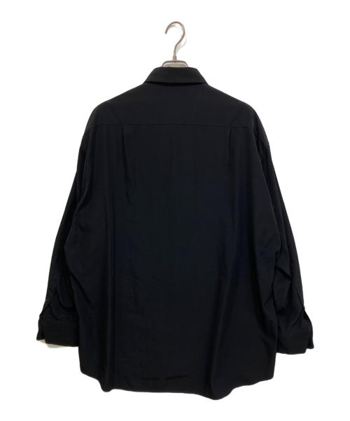 LAD MUSICIAN（ラッドミュージシャン）LAD MUSICIAN (ラッドミュージシャン) DECHINE SUPER BIG SHIRT ブラック サイズ:42の古着・服飾アイテム