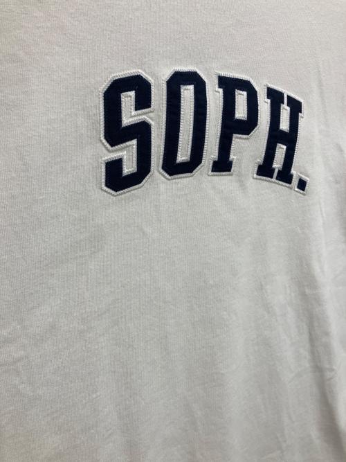 SOPH.（ソフ）SOPH. (ソフ) Champion (チャンピオン) 別注CREWNECK T-SHIRT ホワイト サイズ:Ｍの古着・服飾アイテム