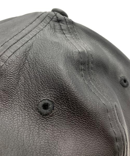 SUPREME（シュプリーム）Supreme (シュプリーム) New Era (ニューエラ) 22AW Leather Earflap Box Logo キャップ ブラック サイズ:7 1/2の古着・服飾アイテム