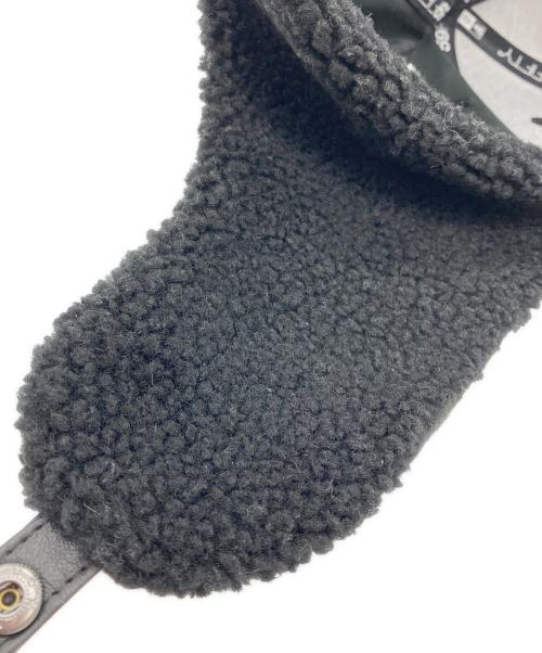 SUPREME（シュプリーム）Supreme (シュプリーム) New Era (ニューエラ) 22AW Leather Earflap Box Logo キャップ ブラック サイズ:7 1/2の古着・服飾アイテム