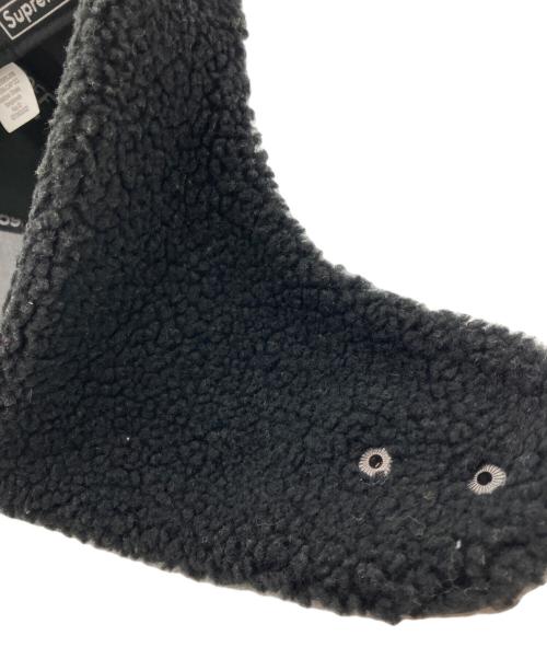 SUPREME（シュプリーム）Supreme (シュプリーム) New Era (ニューエラ) 22AW Leather Earflap Box Logo キャップ ブラック サイズ:7 1/2の古着・服飾アイテム