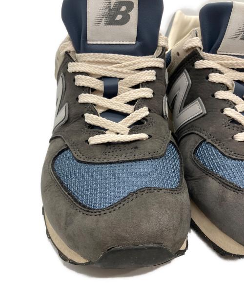 NEW BALANCE（ニューバランス）NEW BALANCE (ニューバランス) ローカットスニーカー グレー×ネイビー サイズ:27の古着・服飾アイテム