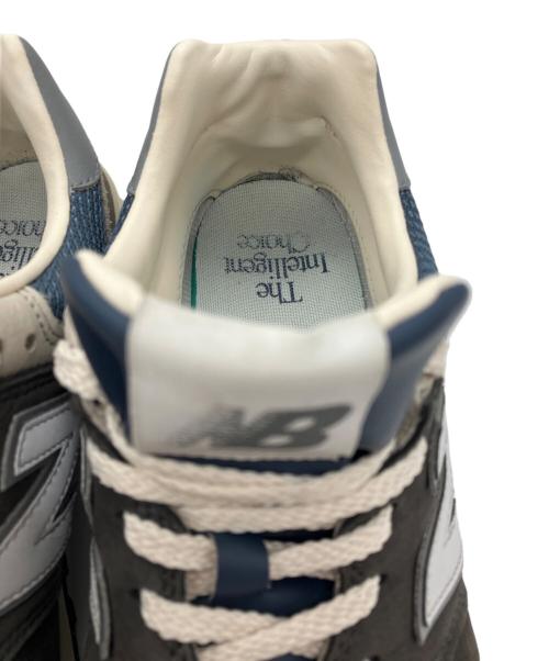 NEW BALANCE（ニューバランス）NEW BALANCE (ニューバランス) ローカットスニーカー グレー×ネイビー サイズ:27の古着・服飾アイテム