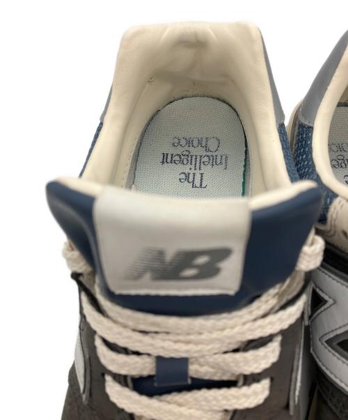 NEW BALANCE（ニューバランス）NEW BALANCE (ニューバランス) ローカットスニーカー グレー×ネイビー サイズ:27の古着・服飾アイテム