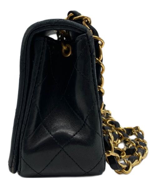 CHANEL（シャネル）CHANEL (シャネル) ミニマトラッセ チェーンショルダーバッグ ブラックの古着・服飾アイテム