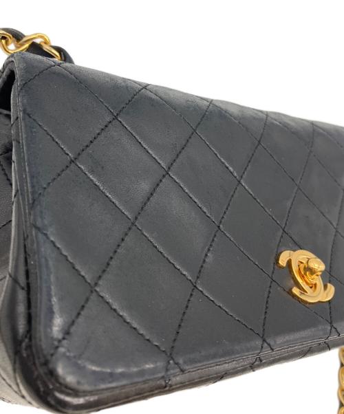CHANEL（シャネル）CHANEL (シャネル) ミニマトラッセ チェーンショルダーバッグ ブラックの古着・服飾アイテム