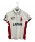 POLO RALPH LAUREN（ポロ・ラルフローレン）の古着「JAPANロゴ ナンバリング ポロシャツ」｜ホワイト