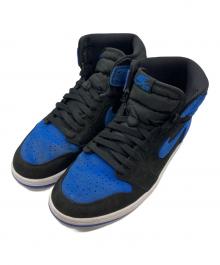 NIKE（ナイキ）の古着「Air Jordan 1 Retro High OG "Royal Reimagined" ハイカットスニーカー」｜ブルー×ブラック