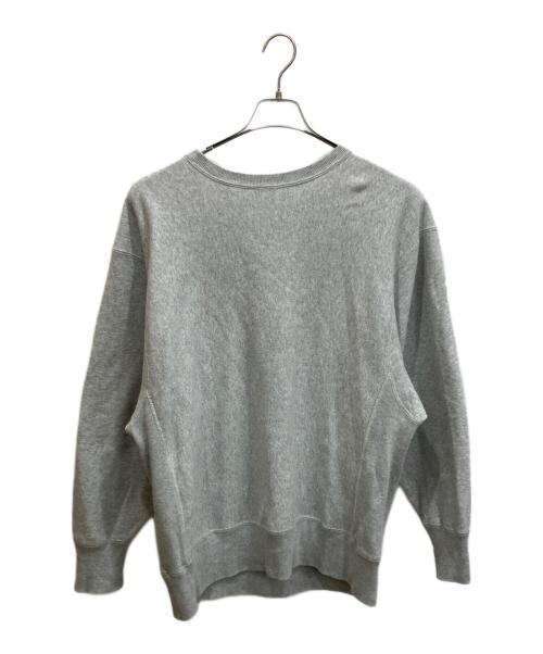 Champion REVERSE WEAVE（チャンピオン リバース ウィーブ）Champion REVERSE WEAVE (チャンピオン リバース ウィーブ) BEAMS (ビームス) 別注クルーネックスウェット グレー サイズ:Mの古着・服飾アイテム