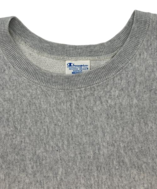 Champion REVERSE WEAVE（チャンピオン リバース ウィーブ）Champion REVERSE WEAVE (チャンピオン リバース ウィーブ) BEAMS (ビームス) 別注クルーネックスウェット グレー サイズ:Mの古着・服飾アイテム
