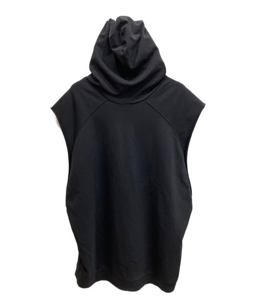 RAF SIMONS（ラフシモンズ）RAF SIMONS (ラフシモンズ) 21SS Television Evergreen Sleeveless Hoodie ブラック サイズ:Sの古着・服飾アイテム