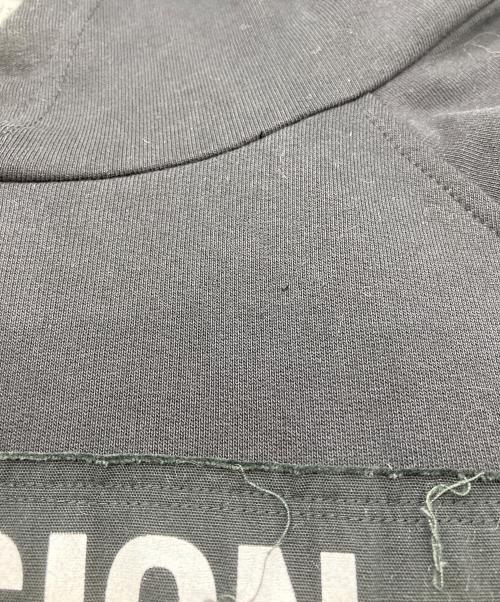 RAF SIMONS（ラフシモンズ）RAF SIMONS (ラフシモンズ) 21SS Television Evergreen Sleeveless Hoodie ブラック サイズ:Sの古着・服飾アイテム