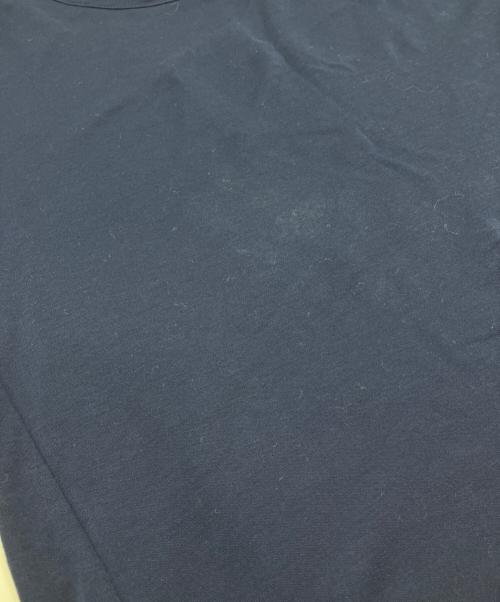 yohji yamamoto+noir（ヨウジヤマモトプリュスノアール）yohji yamamoto+Noir (ヨウジヤマモトプリュスノアール) アシメカットソー ネイビー サイズ:2の古着・服飾アイテム