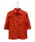 LORO PIANA（ロロピアーナ）の古着「リネンシャツ」｜レッド