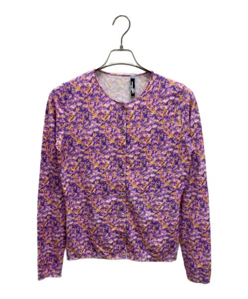 BLUMARINE（ブルマリン）BLUMARINE (ブルマリン) カーディガン パープル サイズ:42の古着・服飾アイテム