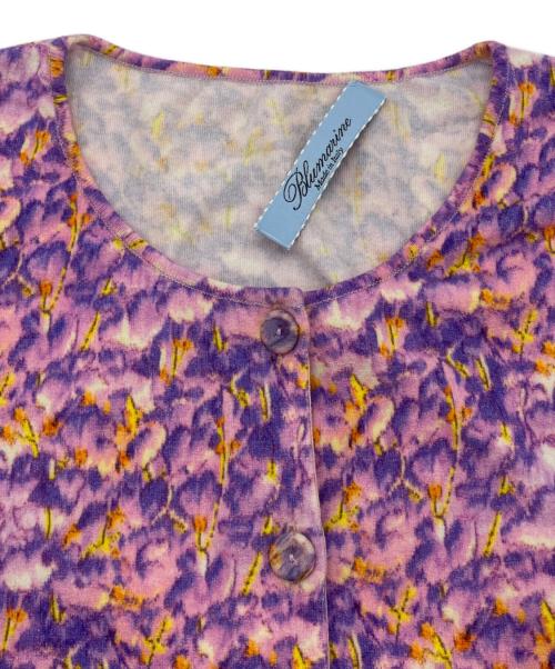 BLUMARINE（ブルマリン）BLUMARINE (ブルマリン) カーディガン パープル サイズ:42の古着・服飾アイテム