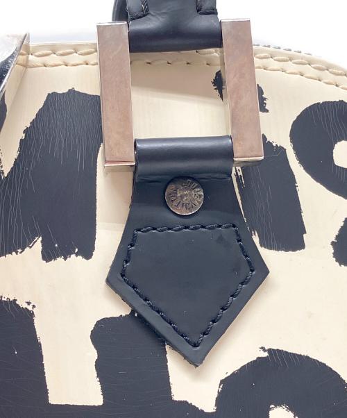 LOUIS VUITTON（ルイ ヴィトン）LOUIS VUITTON (ルイ ヴィトン) モノグラム・グラフィティ アルマMM ハンドバッグ ホワイト×ブラックの古着・服飾アイテム