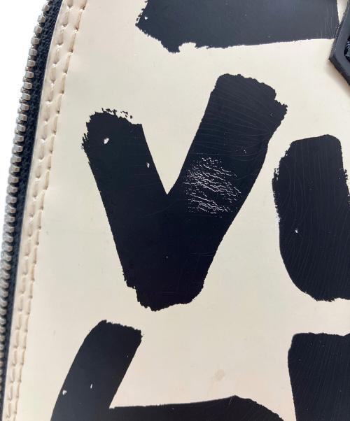 LOUIS VUITTON（ルイ ヴィトン）LOUIS VUITTON (ルイ ヴィトン) モノグラム・グラフィティ アルマMM ハンドバッグ ホワイト×ブラックの古着・服飾アイテム