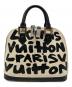 LOUIS VUITTON（ルイ ヴィトン）の古着「モノグラム・グラフィティ アルマMM ハンドバッグ」｜ホワイト×ブラック