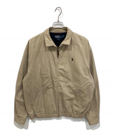 ラルフローレン スイングトップ　ベージュ　襟コーデュロイ　Sサイズ 中古・古着通販】POLO RALPH LAUREN (ポロ・ラルフローレン) スイング