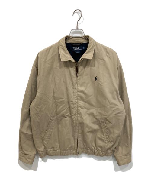 POLO RALPH LAUREN（ポロ・ラルフローレン）POLO RALPH LAUREN (ポロ・ラルフローレン) スイングトップ ベージュ サイズ:Mの古着・服飾アイテム