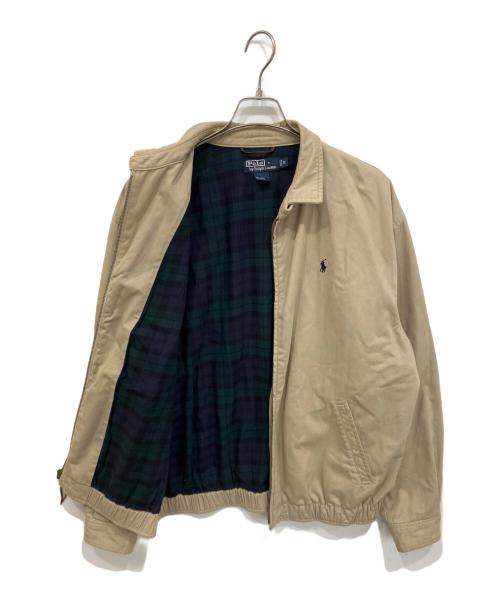 POLO RALPH LAUREN（ポロ・ラルフローレン）POLO RALPH LAUREN (ポロ・ラルフローレン) スイングトップ ベージュ サイズ:Mの古着・服飾アイテム