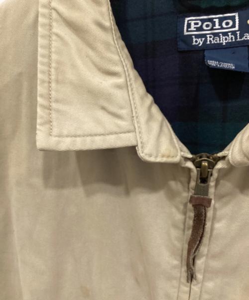 POLO RALPH LAUREN（ポロ・ラルフローレン）POLO RALPH LAUREN (ポロ・ラルフローレン) スイングトップ ベージュ サイズ:Mの古着・服飾アイテム