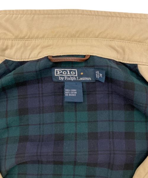 POLO RALPH LAUREN（ポロ・ラルフローレン）POLO RALPH LAUREN (ポロ・ラルフローレン) スイングトップ ベージュ サイズ:Mの古着・服飾アイテム