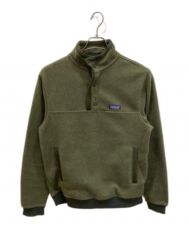 週末限定値下！　Patagonia シアーリングフリースプルオーバー　カーキ 中古・古着通販】Patagonia (パタゴニア) シアーリング ボタン プル