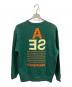 WIND AND SEA (ウィンダンシー) Z PANEL PO SWEAT グリーン サイズ:L：6000円