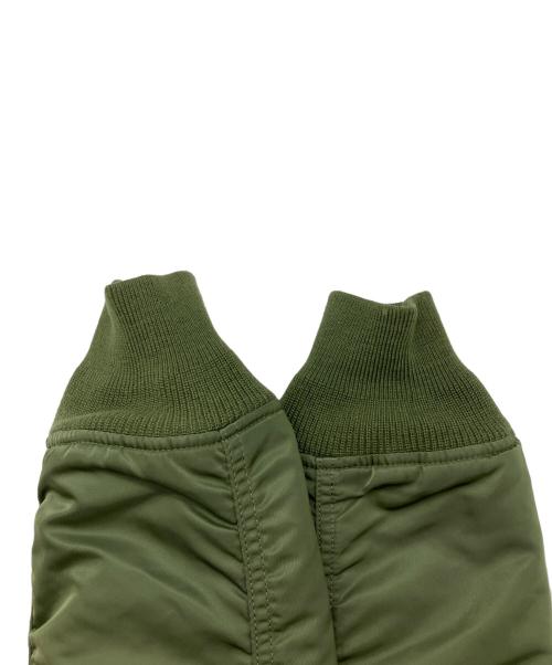 ALPHA INDUSTRIES（アルファインダストリーズ）ALPHA INDUSTRIES (アルファインダストリーズ) MA-1ジャケット カーキ サイズ:Lの古着・服飾アイテム