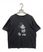 Americana×MMNアメリカーナ×エムエムエヌ）の古着「別注ミッキーマウス プリントT」｜グレー