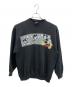 MICKEY（ミッキー）の古着「90Sプリントスウェット」｜ブラック