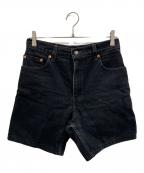 LEVI'Sリーバイス）の古着「90S 551デニムショートパンツ」｜ブラック