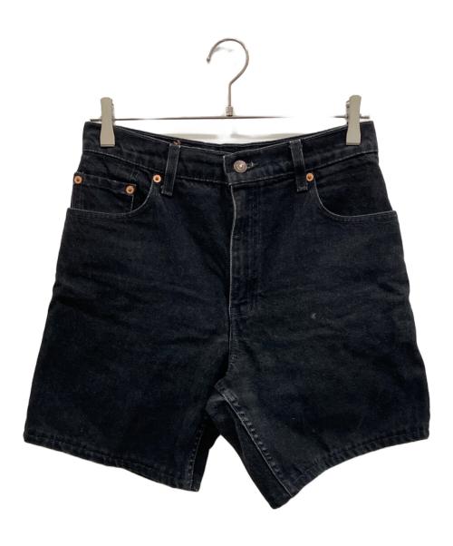 LEVI'S（リーバイス）LEVI'S (リーバイス) 90S 551デニムショートパンツ ブラック サイズ:10PETITの古着・服飾アイテム