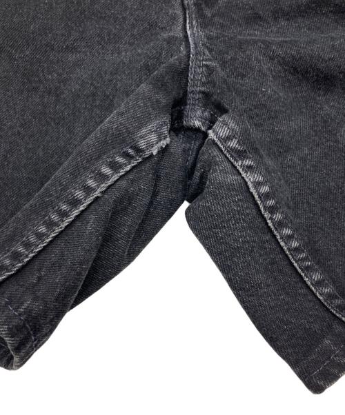 LEVI'S（リーバイス）LEVI'S (リーバイス) 90S 551デニムショートパンツ ブラック サイズ:10PETITの古着・服飾アイテム