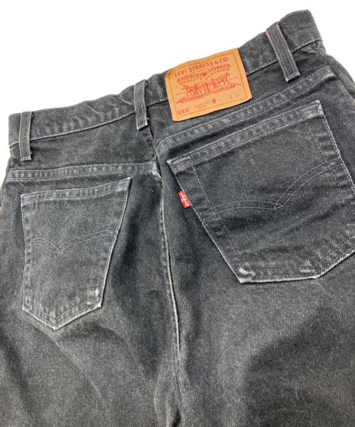 LEVI'S（リーバイス）LEVI'S (リーバイス) 90S 551デニムショートパンツ ブラック サイズ:10PETITの古着・服飾アイテム