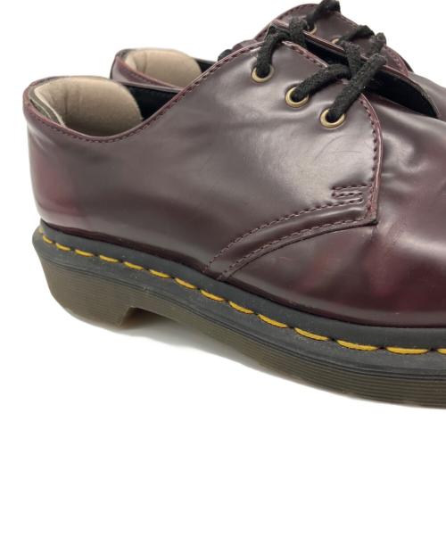 Dr.Martens（ドクターマーチン）Dr.Martens (ドクターマーチン) 3ホールシューズ ボルドー サイズ:24の古着・服飾アイテム