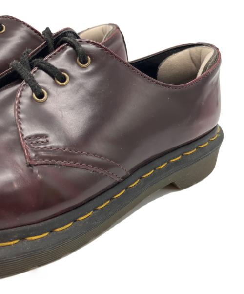 Dr.Martens（ドクターマーチン）Dr.Martens (ドクターマーチン) 3ホールシューズ ボルドー サイズ:24の古着・服飾アイテム