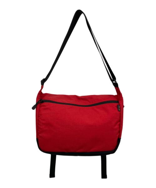 SUPREME（シュプリーム）Supreme (シュプリーム) 14AW Hi-Vis Messenger Bag メッセンジャーバッグ ブラック×レッドの古着・服飾アイテム