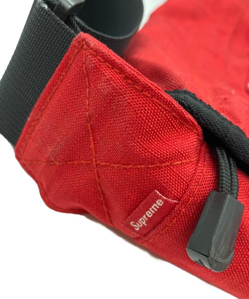 SUPREME（シュプリーム）Supreme (シュプリーム) 14AW Hi-Vis Messenger Bag メッセンジャーバッグ ブラック×レッドの古着・服飾アイテム